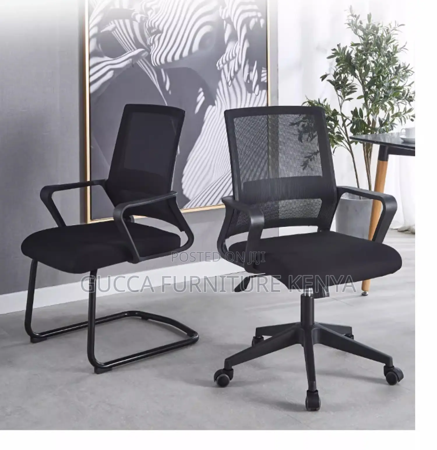 Ergonomic Captain Mesh Mid-back Chair