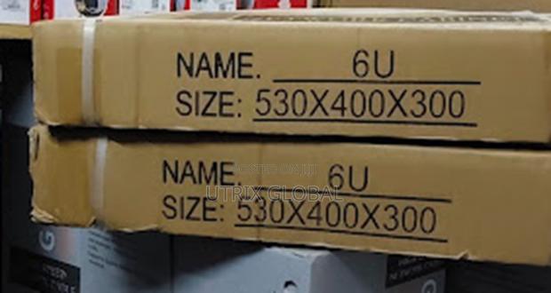 6u Network Rack Enclosure 530x400x300 Secure Lock - main view