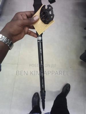 Tungsten Tip Adjustable 3 Section 58cms to 130cms Hiking Pole 240gms - thumbnail 2