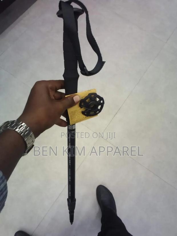 Tungsten Tip Adjustable 3 Section 58cms to 130cms Hiking Pole 240gms - thumbnail 4