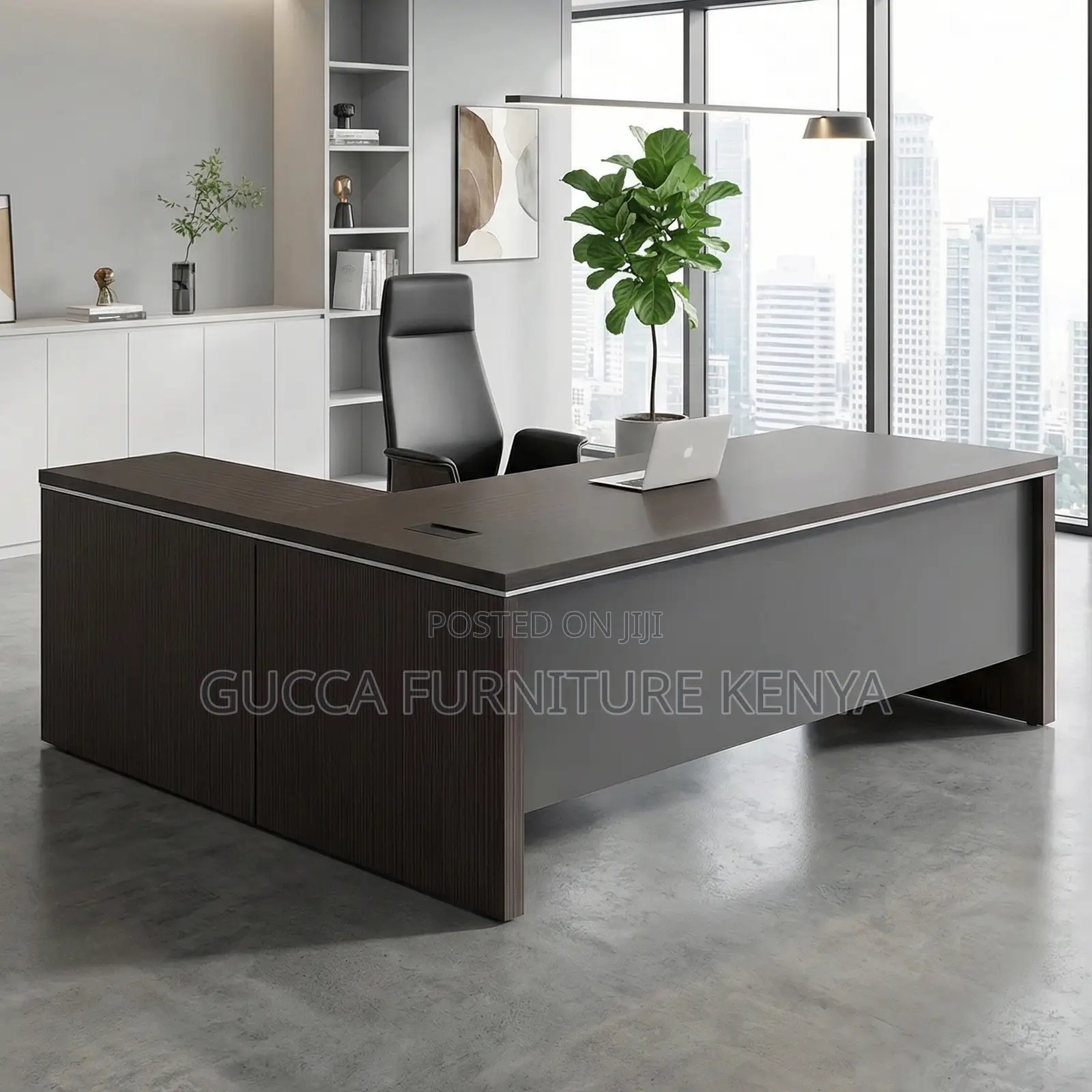 1800mm Executive Manager L-shaped Desk