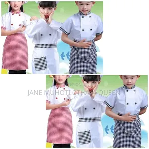 3pcs Children Professional Chef Costume