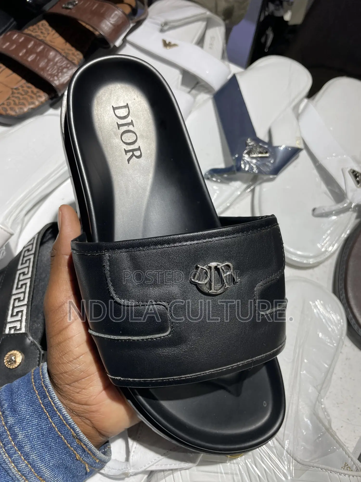 Trending Sandals, Fendi ,Dior,Timberland,Lacoste
