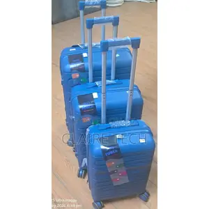 Luxurious Fiber Suitcase 3in1 Colour Blue
