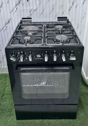 Brand New BJS 60 by 60 Black Cooker