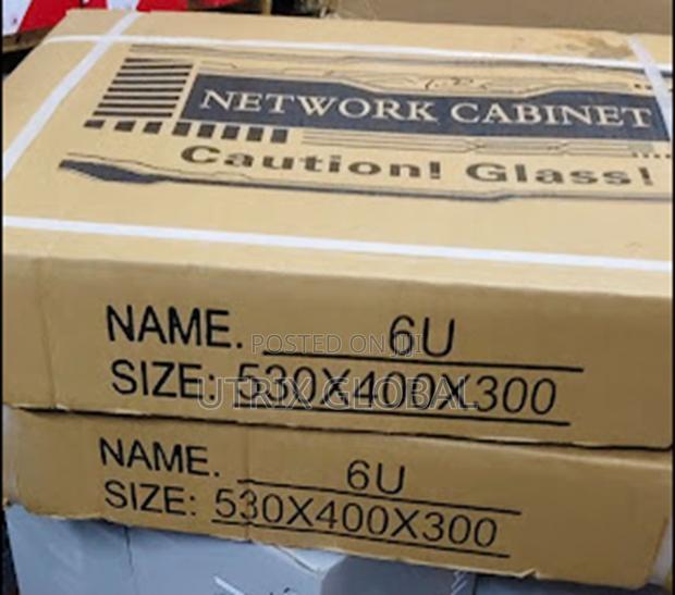 6u Data Cabinet 530x400x300 For Office And Home