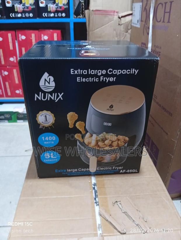 Nunix 5l Air Fryer (Model: Af-05gl).