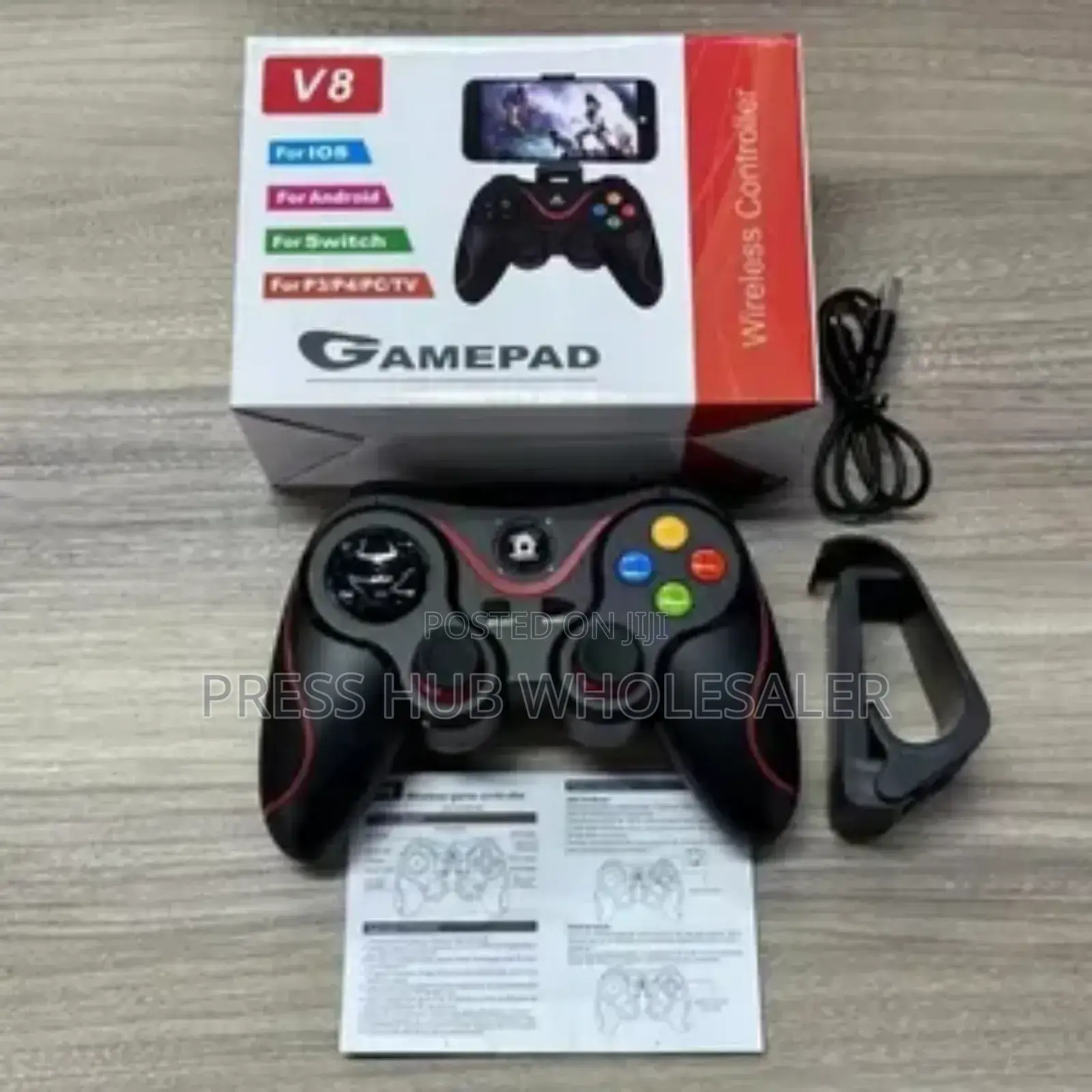 V8 Wireless Bluetooth Game Controller