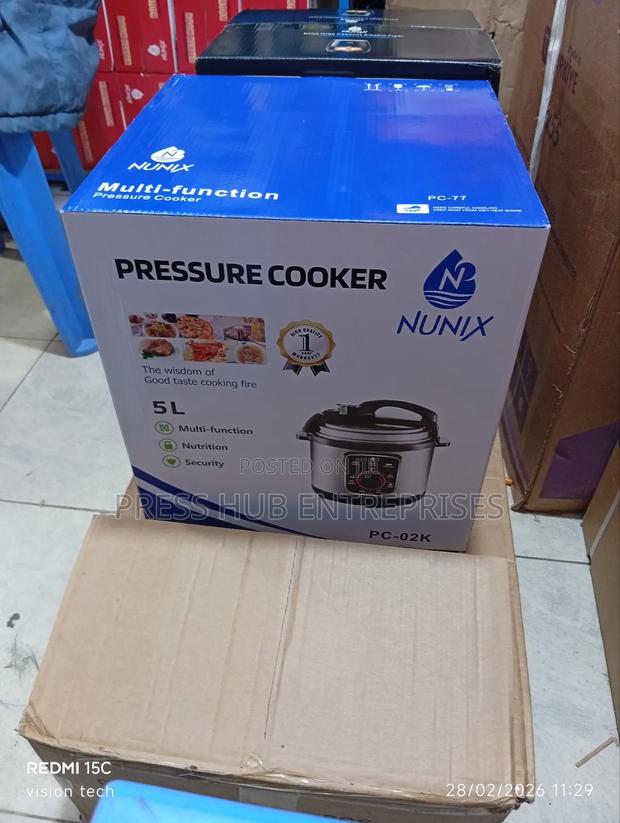 Nunix Pc- Electric Pressure Cooker. - main view
