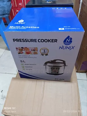 Nunix Pc- Electric Pressure Cooker. √^ °