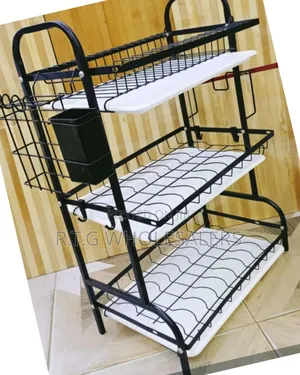 Executive 3-Tier Kitchen Dish Rack – Rust-Resistant Design
