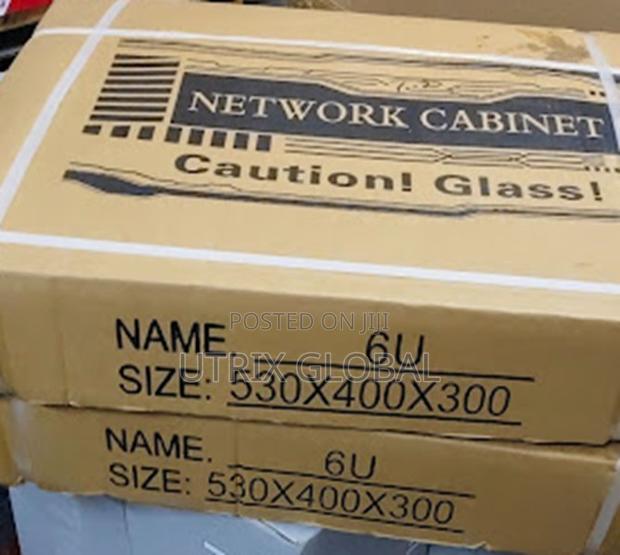 6u Network Rack Box 530x400x300 Secure Design