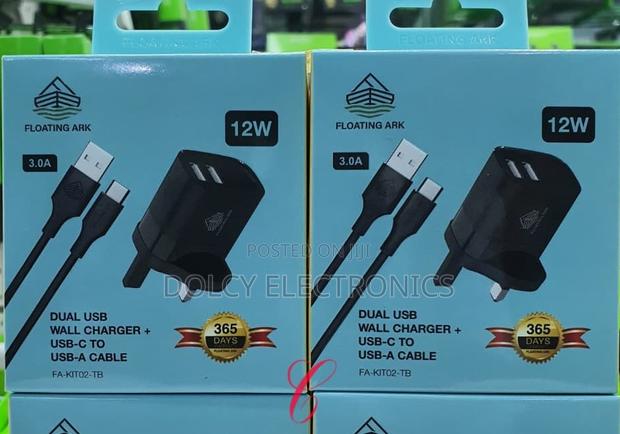 Floating Ark 12w Dual Usb Wall Chargers - thumbnail 2