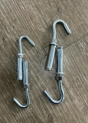 M8*108mm Steel Open Hook Expansion Bolt (60pcs Pack)–Concrete Fastener