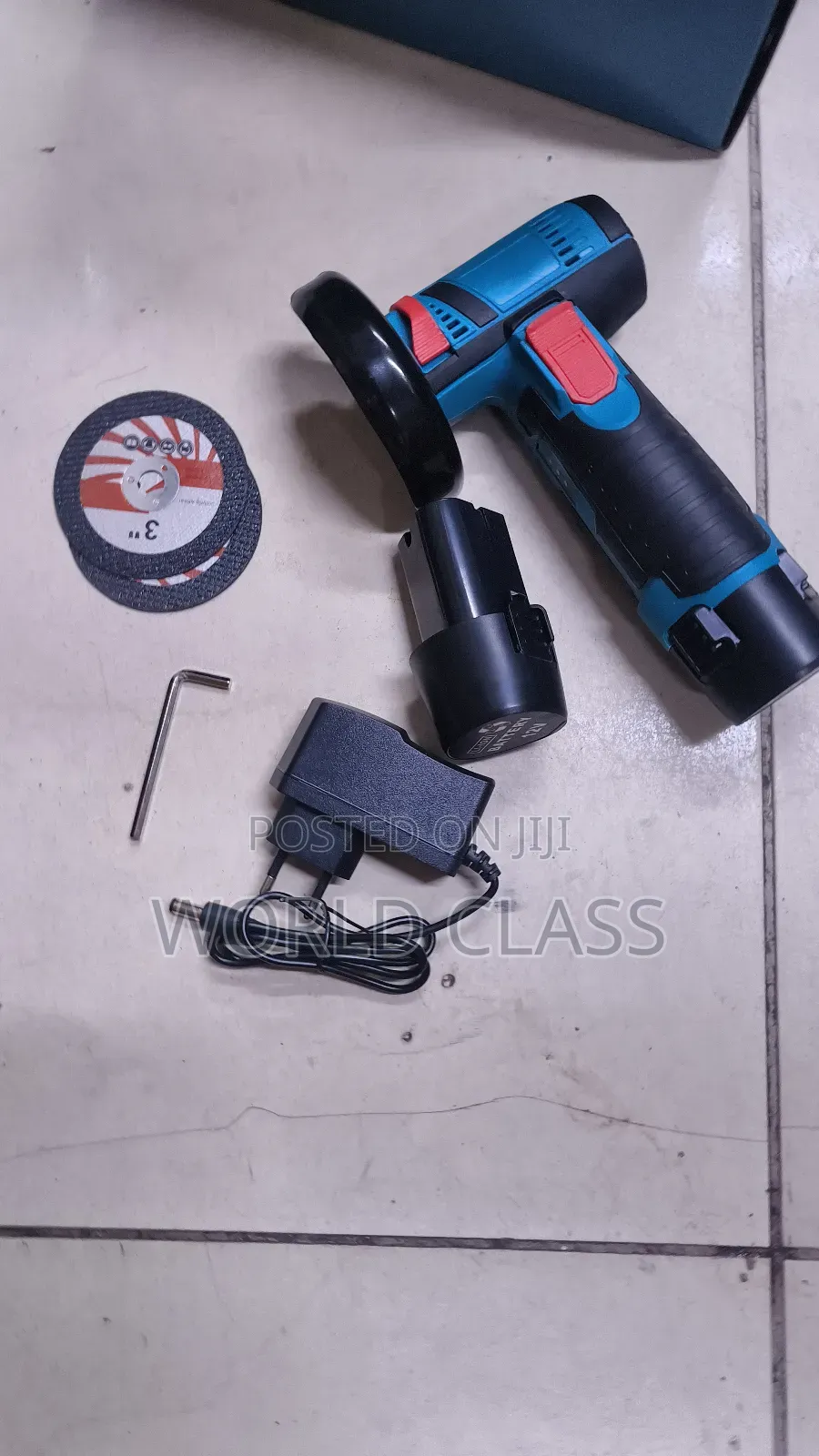 12v Portable Angle Grinder