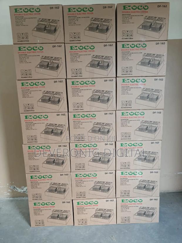 Ecco Double Deep Fryer - main view