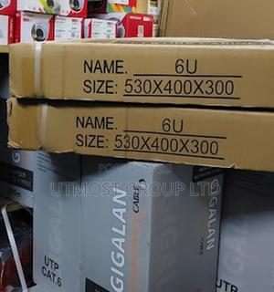 6u Server Rack Box 530x400x300 Lockable Door - thumbnail 2