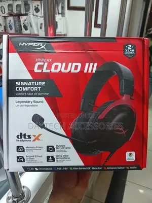 Hyperx Cloud Iii – Gaming Headset - Black