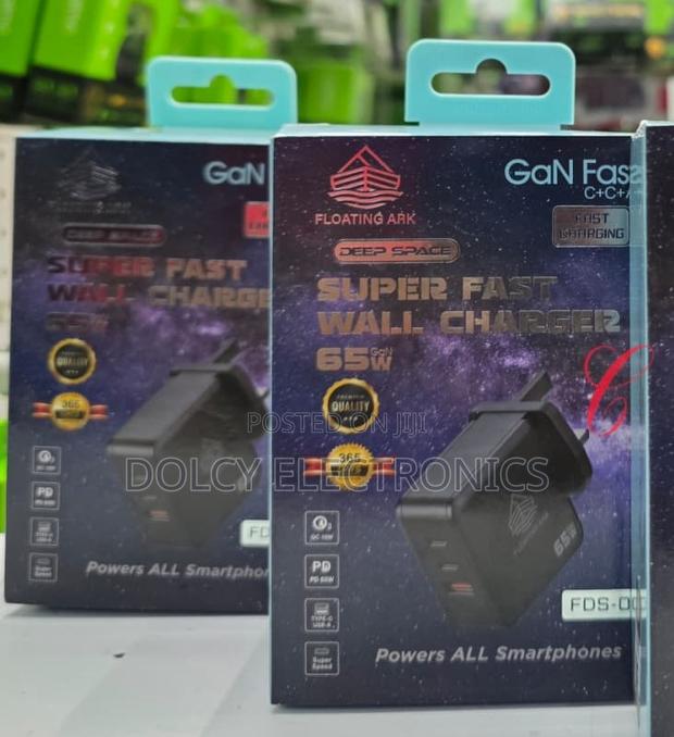 Floating Ark Fds-08 65w Gan Laptop Charger.