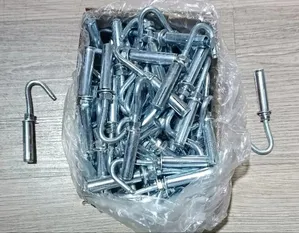 M6 × 86mm Steel Open Hook Expansion Anchor Bolt – Heavy Duty Fastener