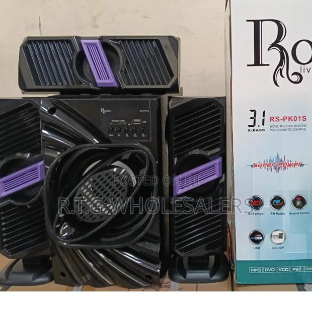 Roch 3.1 Ch 3-Speaker + Subwoofer Audio System