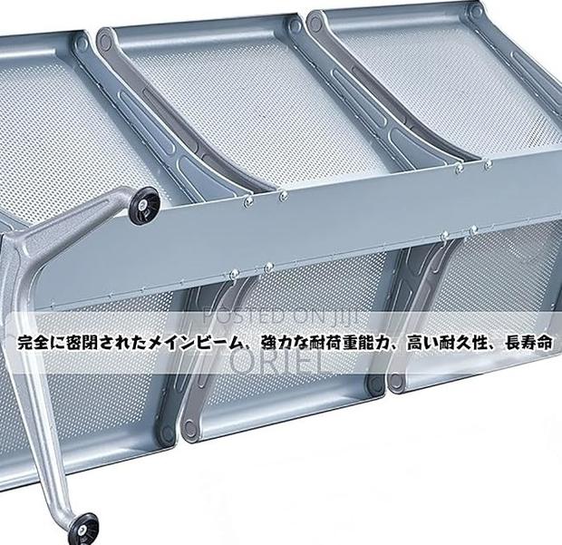 Benches; Long-Lasting 4-Link Office Visitor Bench - thumbnail 2