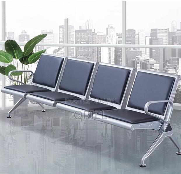 Benches; Long-Lasting 4-Link Office Visitor Bench - thumbnail 5