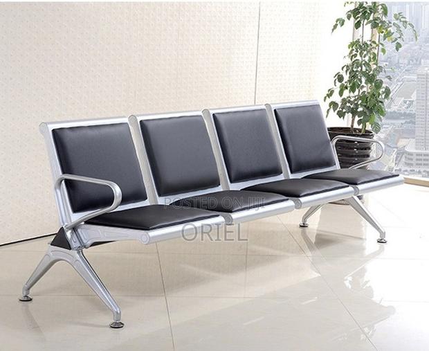 Benches; Long-Lasting 4-Link Office Visitor Bench - thumbnail 6