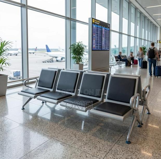 Benches; Long-Lasting 4-Link Office Visitor Bench - thumbnail 11