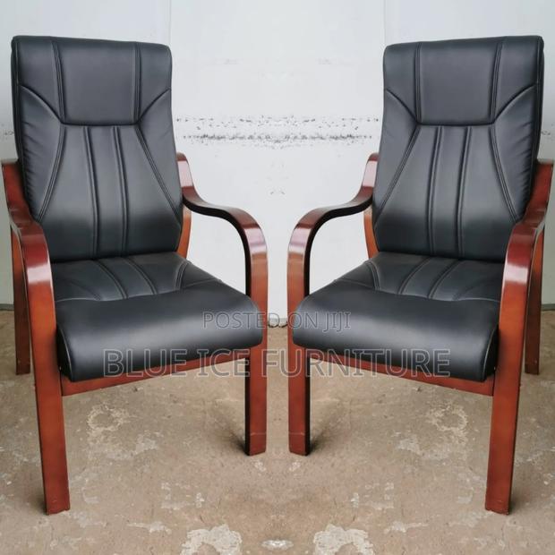 Wooden Frame Executive Office Chair - main view
