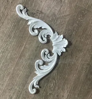 Elegant Decorative Pu Wall Applique / Ornamental Wall Moulding 1 Inch
