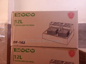 Ecco Double Electric Multi Functional Deep Fryer 