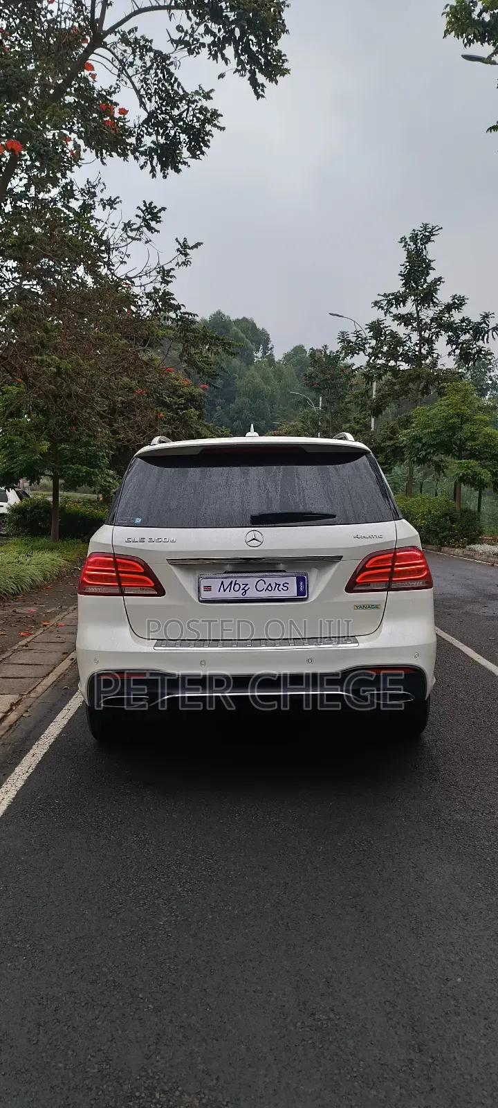 Mercedes-Benz GLE-Class 2017 White