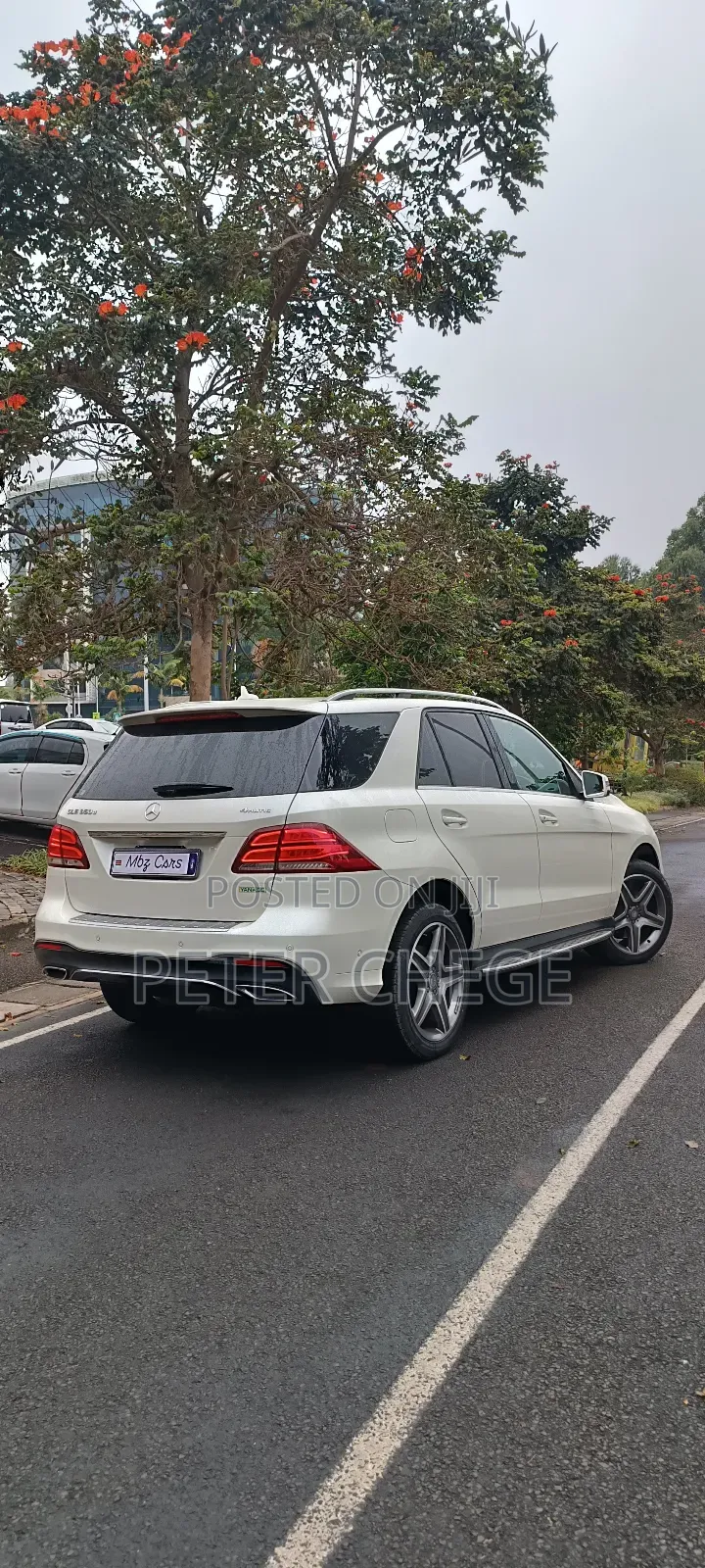 Mercedes-Benz GLE-Class 2017 White