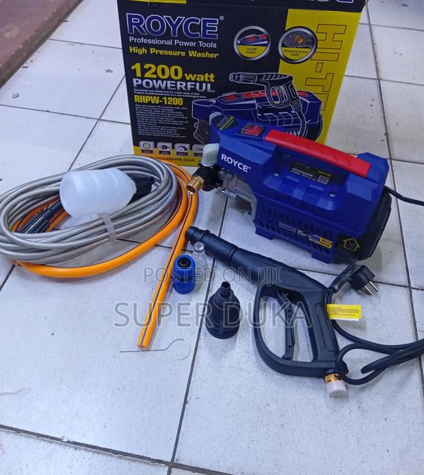 Royce High-Pressure Washer.