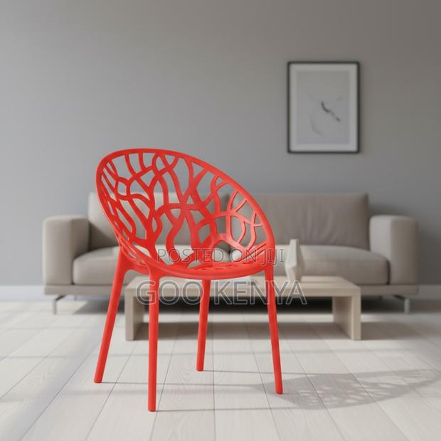 Home Chair; Stackable Black Outdoor Plastic Chairs - thumbnail 20