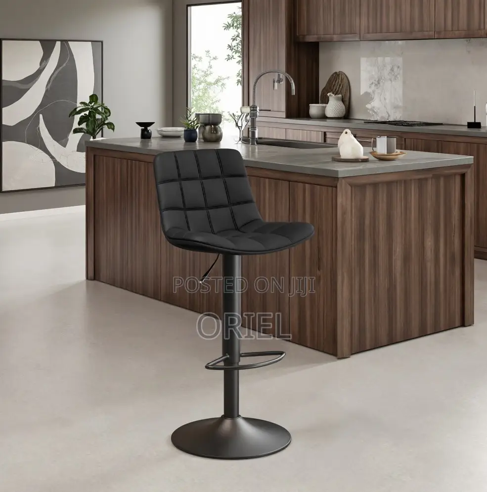 Home Chairs; Space-Saving Adjustable Counter Stool