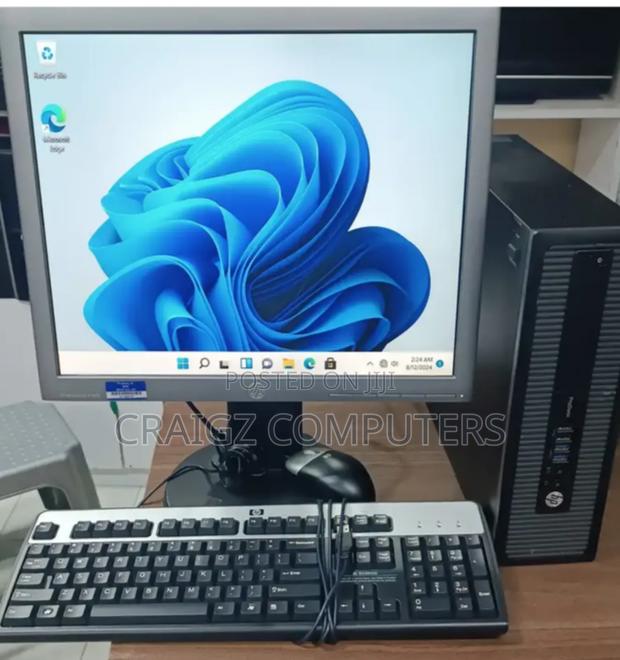 Desktop Computer HP ProDesk 600 4GB Intel Core i5 HDD 500GB - main view