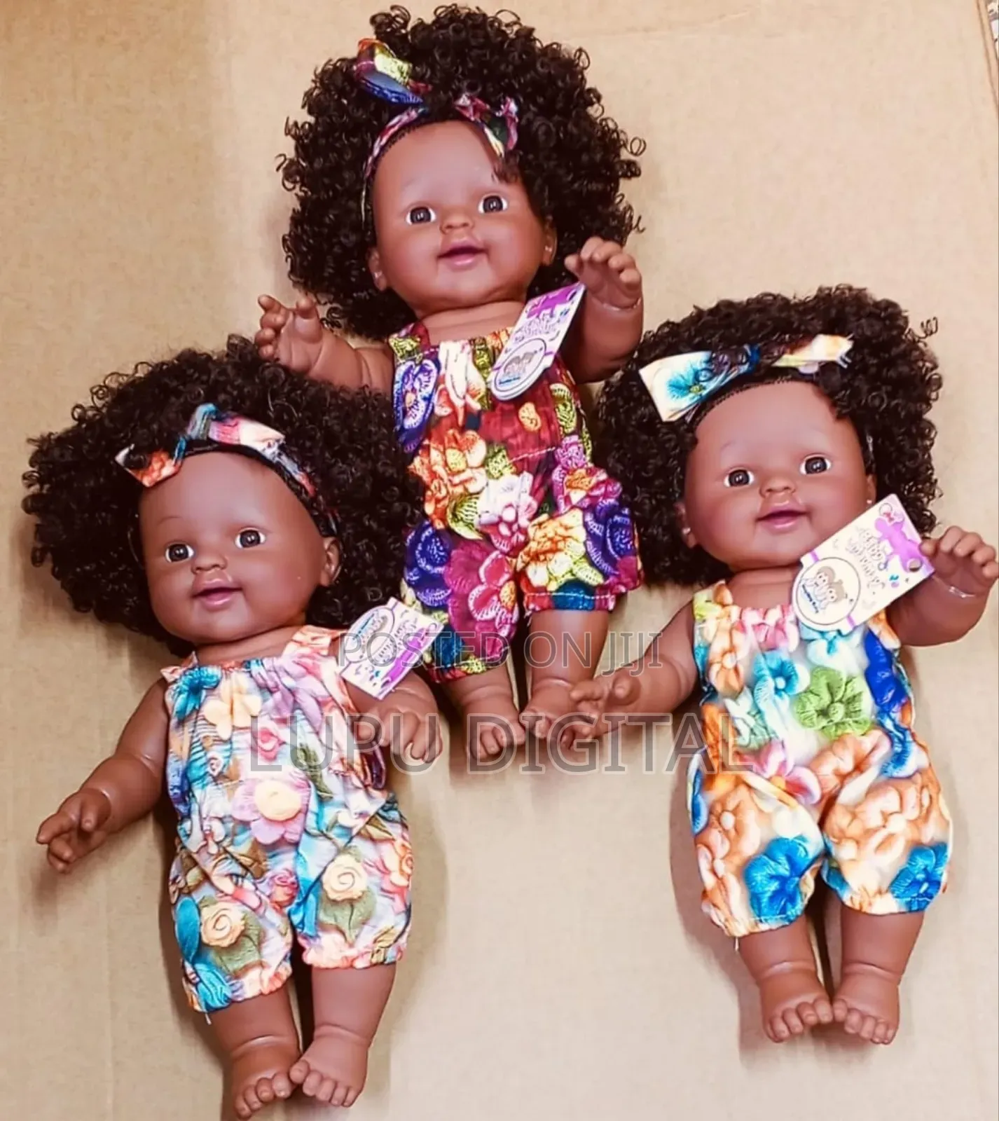 African Dolly With Jumpsuit