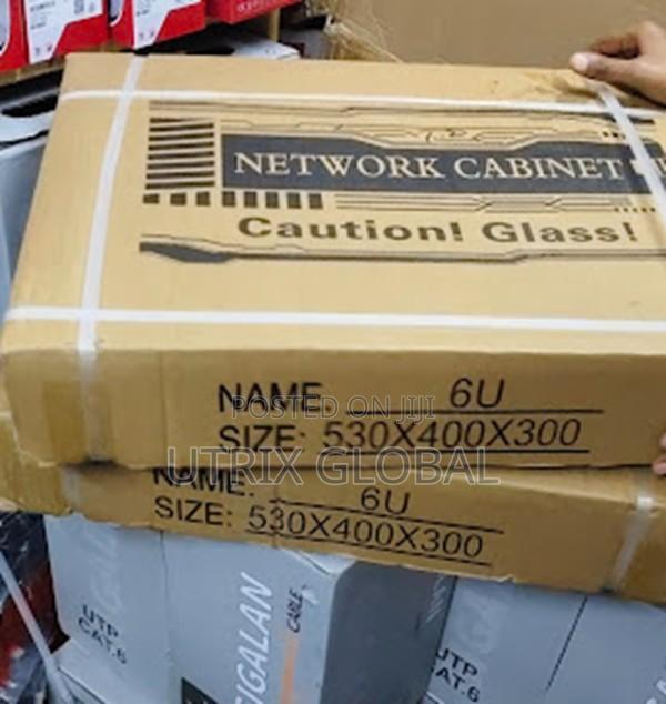 6u Wall Mount Cabinet 530x400x300 For Dvr And Nvr