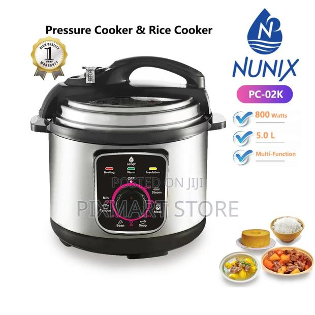 Nunix Pc02k 5l 800w Multifunction Pressure Cooker - main view