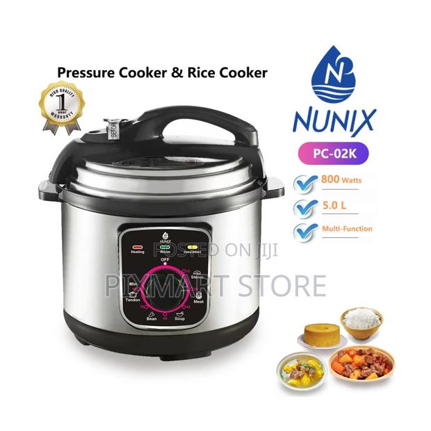 Nunix 5 Litres Pressure Cooker
