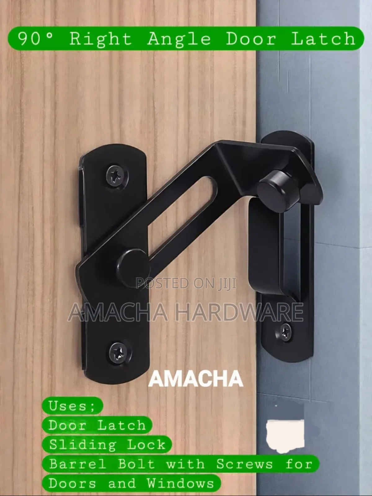 90° Right Angle Door Latch