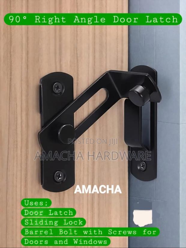 90° Right Angle Door Latch - main view
