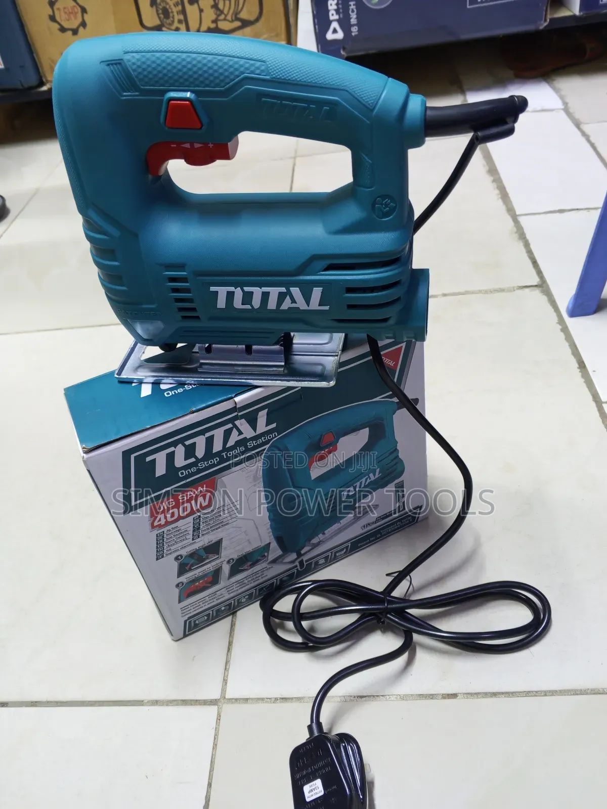 Total Electric Jig Saw 400w