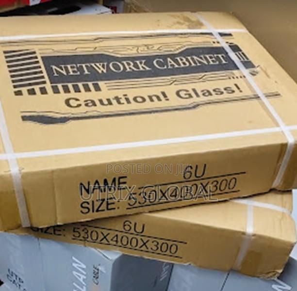 6u Wall Mount Network Cabinet 530x400x300 Secure - main view