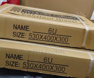 6u Server Rack Box 530x400x300 Lockable Door - main view