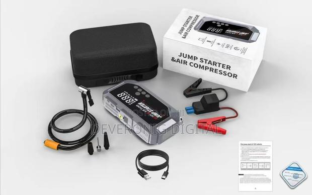 New Design High Power Digital Jump Starter With Digital Compressor - main view