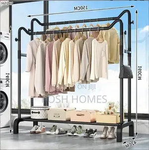 Garment Rack Floor Standing Clothes Rack/ Hanger