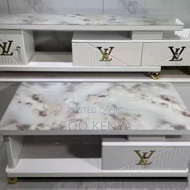 Home Tv Cabinet; Multi-functional Living Room Coffee & Tv Table